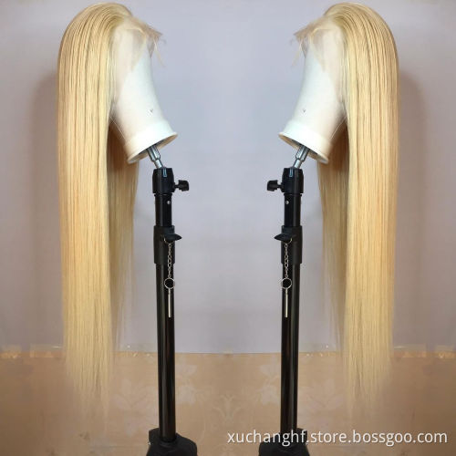 Hot Selling 613 Blonde Color Raw vietnamese Hair Thin Film Transparent Lace Front Wigs for Black Women